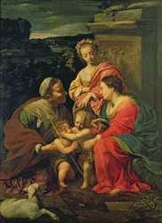 The Virgin and Child with St. Elizabeth, the Infant St. John and St. Catherine
